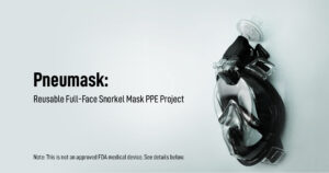 Pneumask : Projet EPI de masque de plongée intégral réutilisable