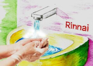 Rinnai innove avec une station mobile de lavage des mains