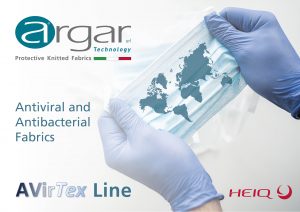 Argar présente la gamme AVirTex de tissus antiviraux et antibactériens
