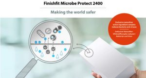 Fujifilm teste le Finishfit Microbe Protect 2400 de Epple Druckfarben sur une presse à jet d'encre