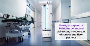 Robots sanitaires autonomes