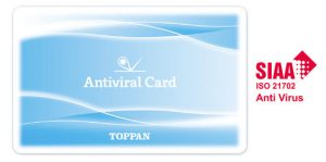 Toppan développe une carte antivirale