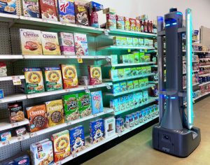Le robot de désinfection UV Badger renforce la propreté des magasins