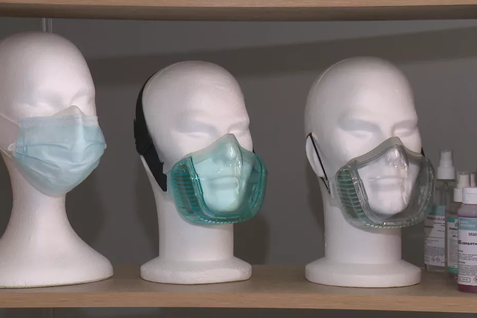 Covid-19 : la société Neeobreath invente un masque transparent et filtrant, réutilisable