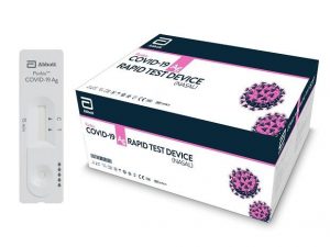 L'autotest PanBio Covid-19 d'Abbott, importé de Corée, est lancé à 325 Rs.