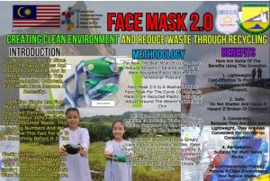 Le masque facial innovant des étudiants de Ranau remporte des concours internationaux